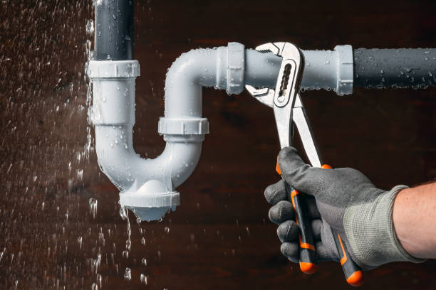 Professional Drain Cleaning technician working in Montgomery, IL